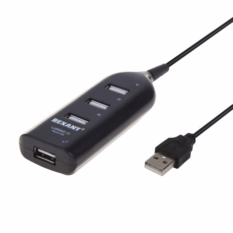 Разветвитель 18-4105 ∙ Разветвитель USB 2.0 на 4 порта REXANT