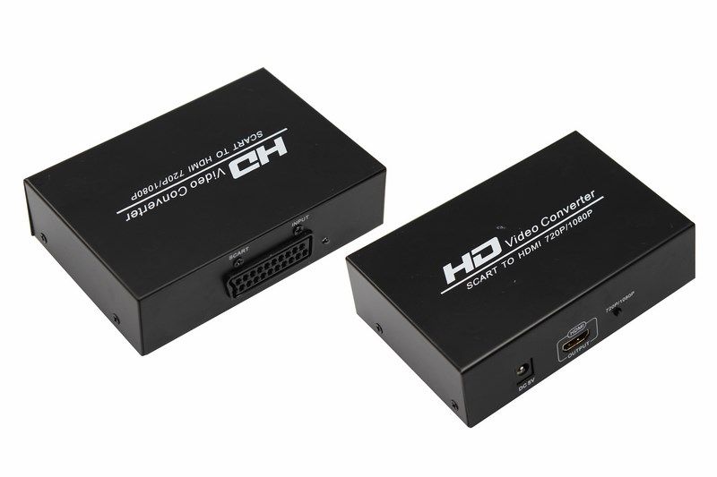 Конвертер 17-6905 ∙ Конвертер SCART на HDMI, металл REXANT