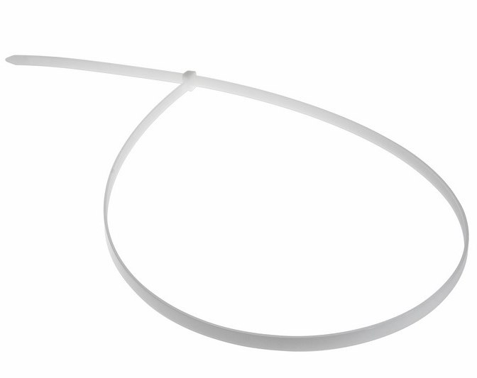 Стяжка 07-0600-9 ∙ Хомут-стяжка кабельная нейлоновая 600x7,6мм, белая (100 шт/уп)Rexant