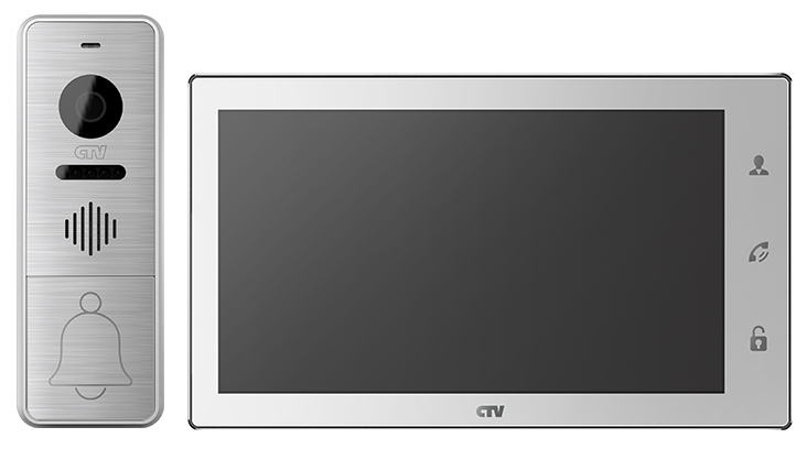 Комплект видеодомофона CTV-DP4706AHD (белый)