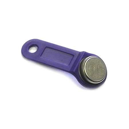 Ключ Touch Memory DS1961S Ключ ТМ (Ключ iButton DS1961S-F5) фиолетовый