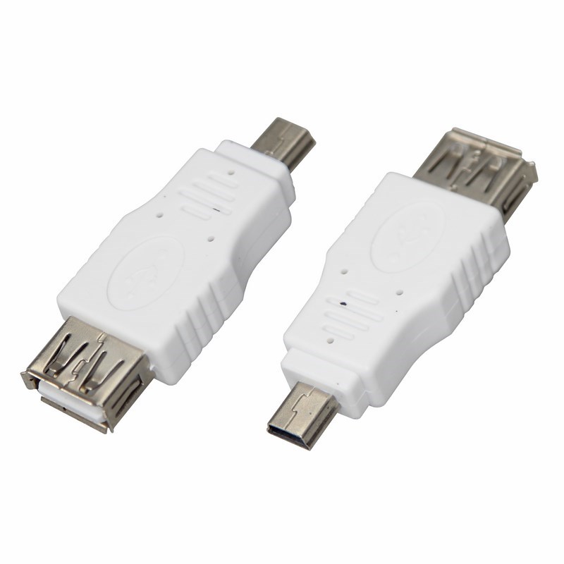 Переходник 06-0191-A ∙ Переходник USB (гнездо USB-A - штекер mini USB), (1шт.) Rexant ∙ кратно 10 шт