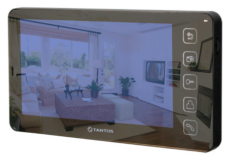 Монитор видеодомофона Prime SD (Black Mirror) / уценка 2