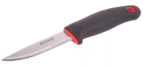 Нож 12-4921 ∙ Нож строительный нержавеющая сталь лезвие 95 мм REXANT