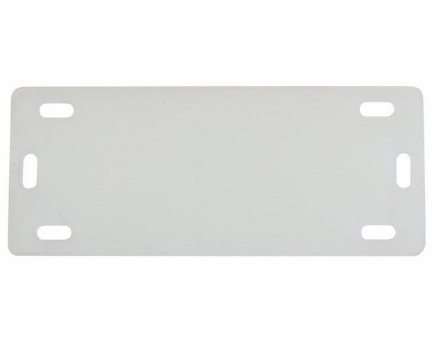 Маркер для кабеля 07-6231 ∙ Бирка кабельная «Домик прямоугольный» белая (100 шт./уп.) REXANT